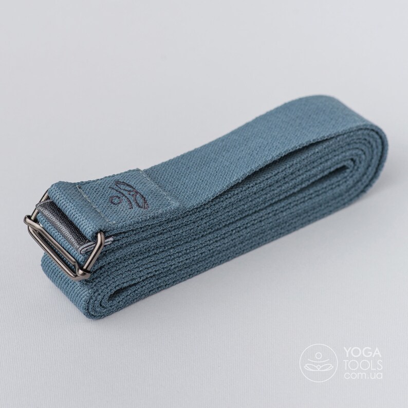 Yoga belt Baddha 2-3m, cotton, eco, yoga strap, Yogatools, Ukraine image 6