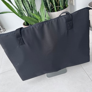 Etui do komputera stacjonarnego Apple 21,5&quot; iMac, torba podróżna ochronna na ramię z uchwytem ze skóry PU do monitora iMac 21,5&quot;