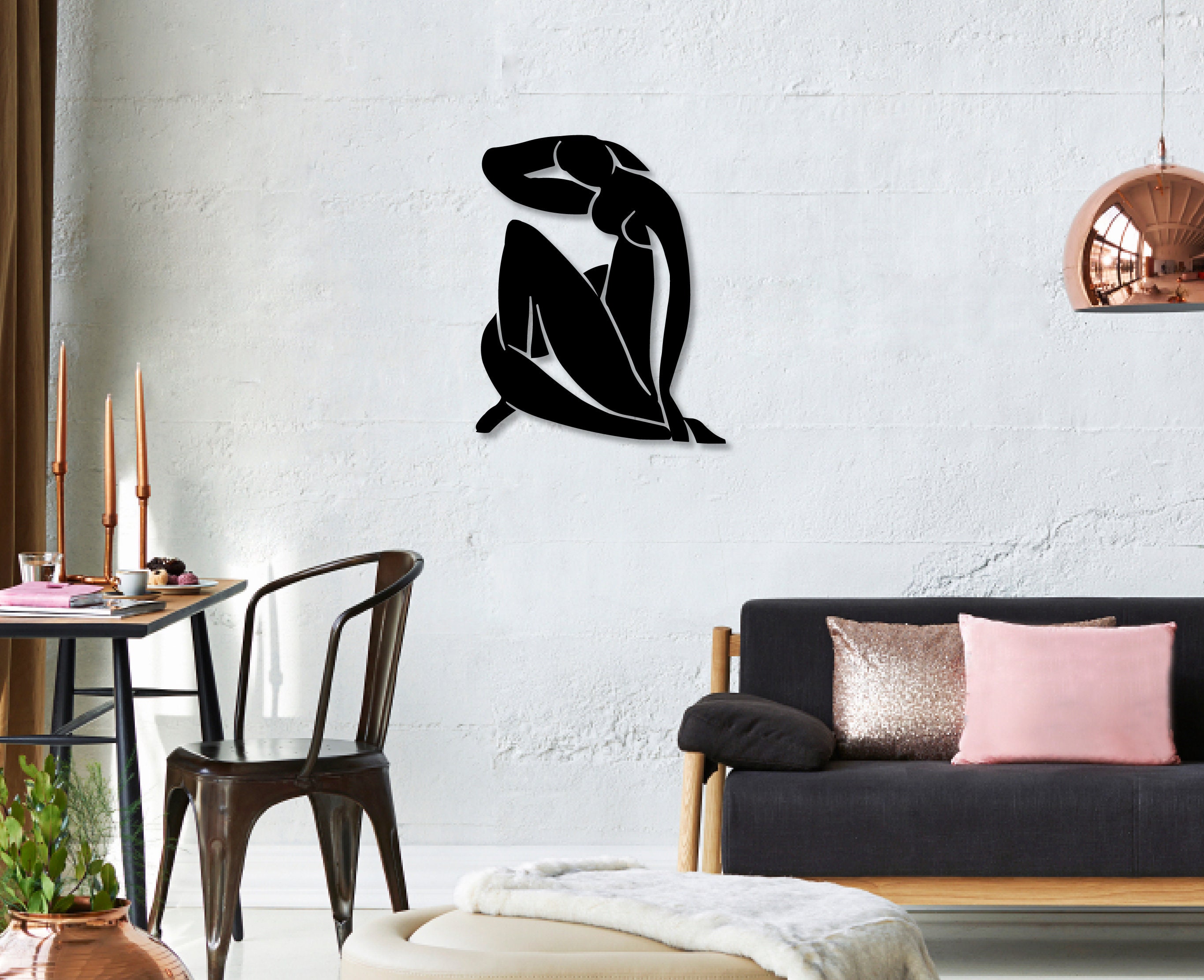 Art Deco Inspired: Matisse'S Green Nude - 8z7u2bj