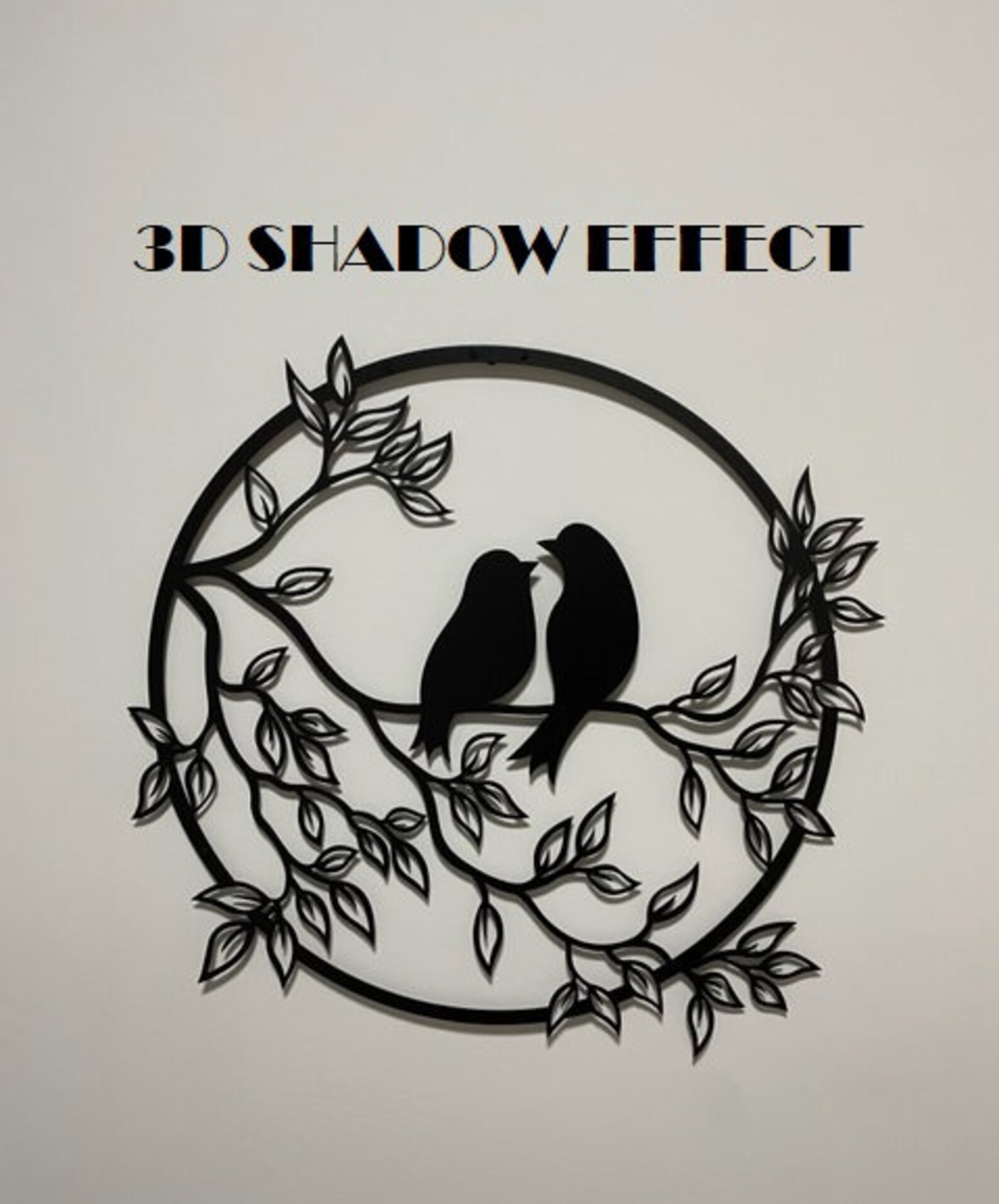 Love Birds Metal Wall Art Tree Branches Bird Decor Etsy