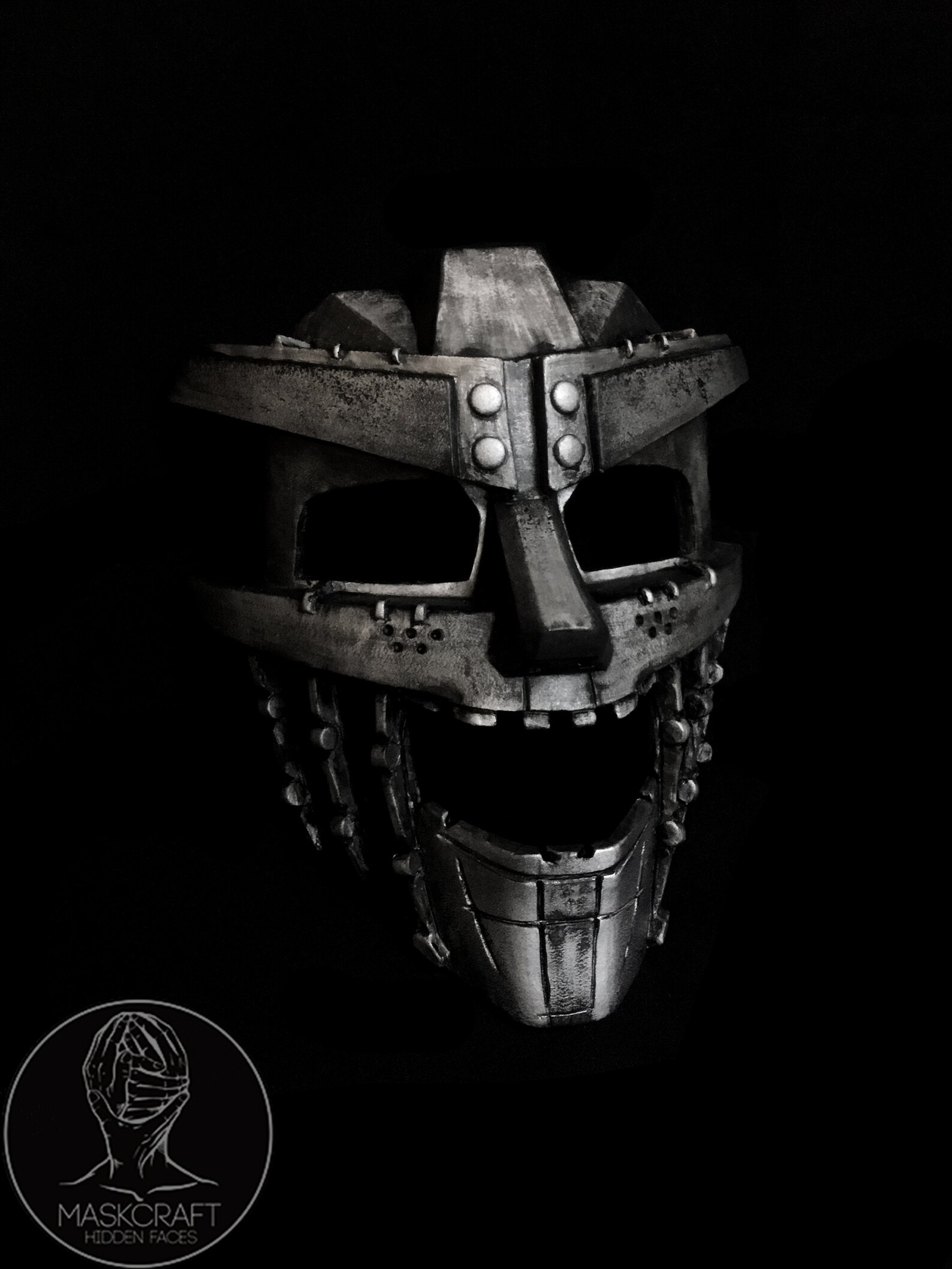 Metal mask by Maskcraft Etsy