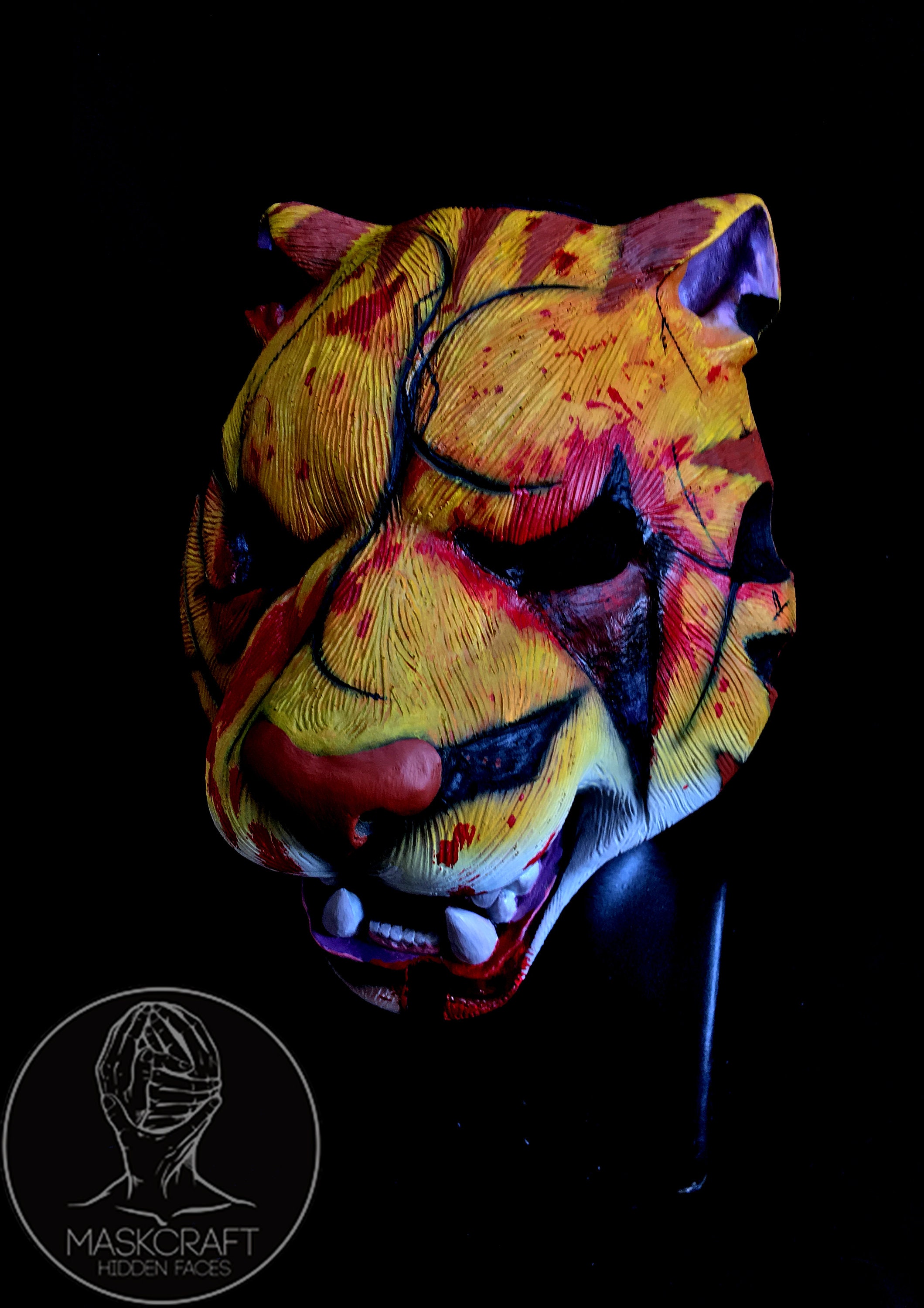Tiger Mask Tony from Payday and Hotline Miami videogames Etsy