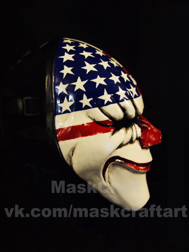 Dallas mask Payday by Maskcraft Etsy