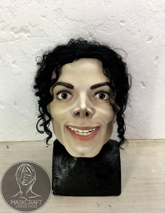 Michael Jackson Mask By Maskcraft Etsy