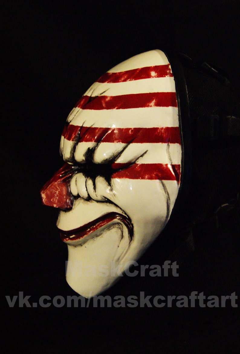 Dallas mask Payday by Maskcraft Etsy