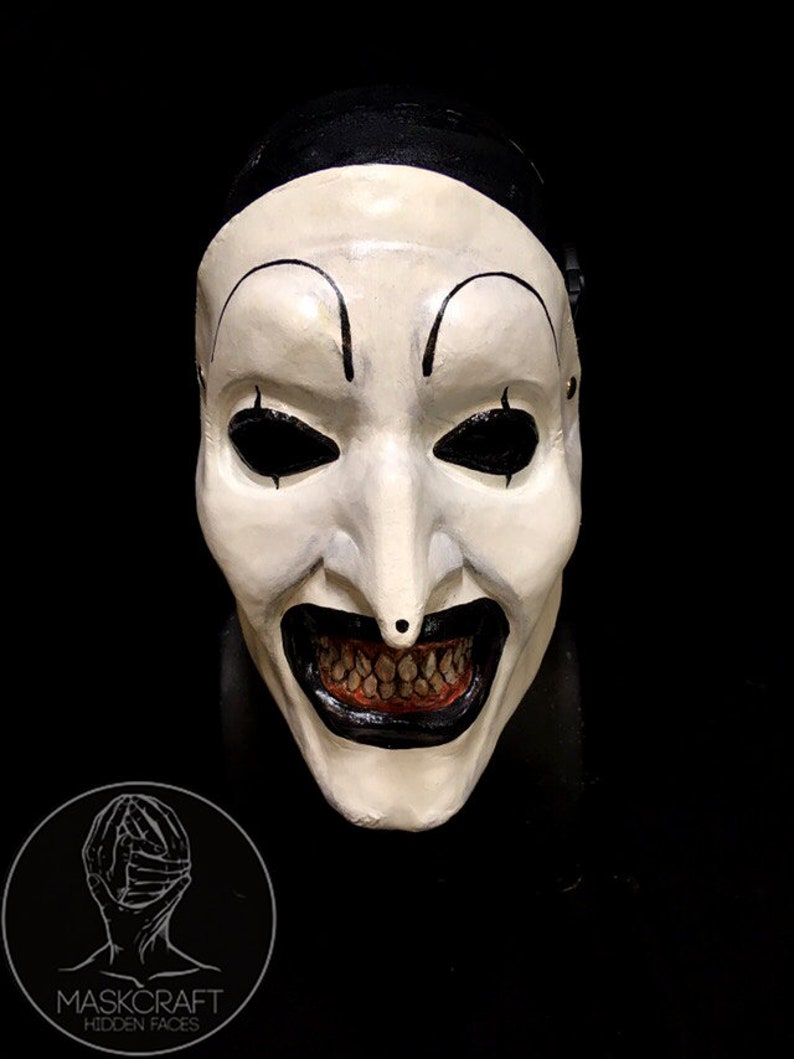 Terrifier clown mask by Maskcraft | Etsy