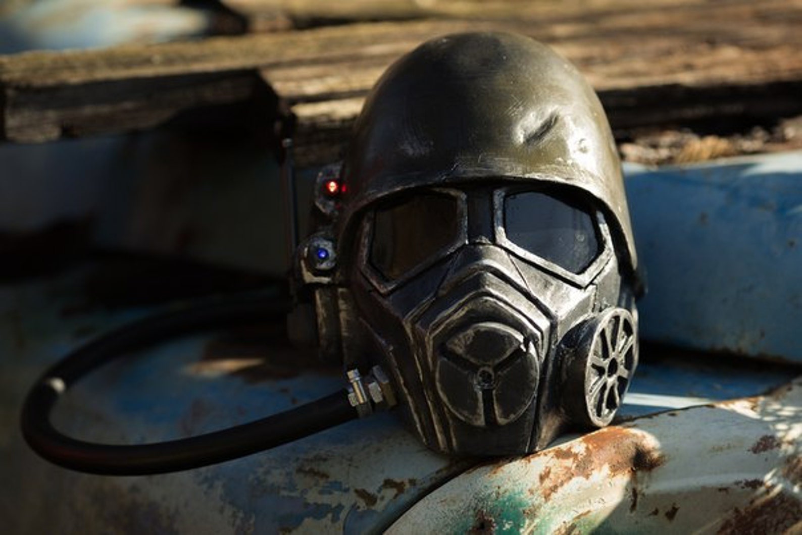 Fallout New Vegas Helmet of Veteran Ranger NCR by Maskcraft Etsy