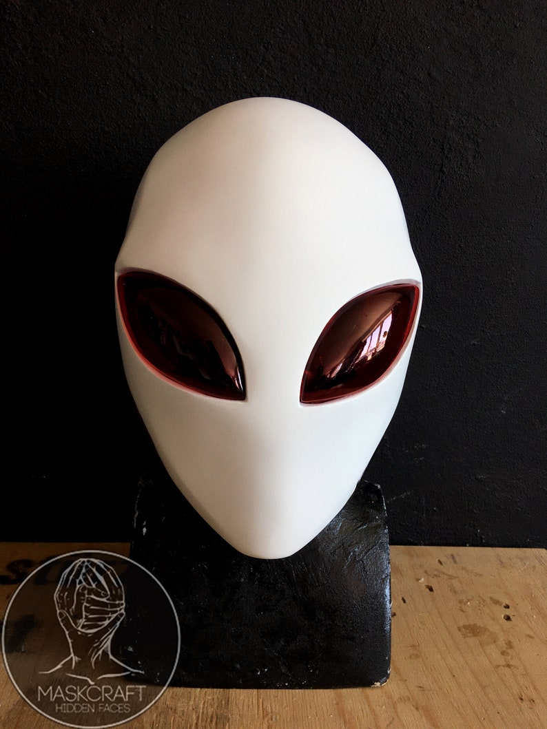 Alien mask by Maskcraft Etsy