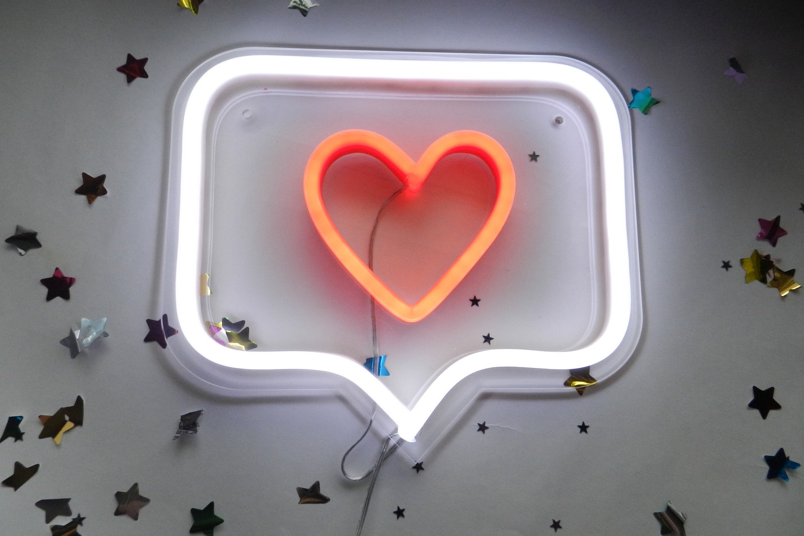 Like Instagram Custom LED Neon Sign. Select Your Color and Etsy