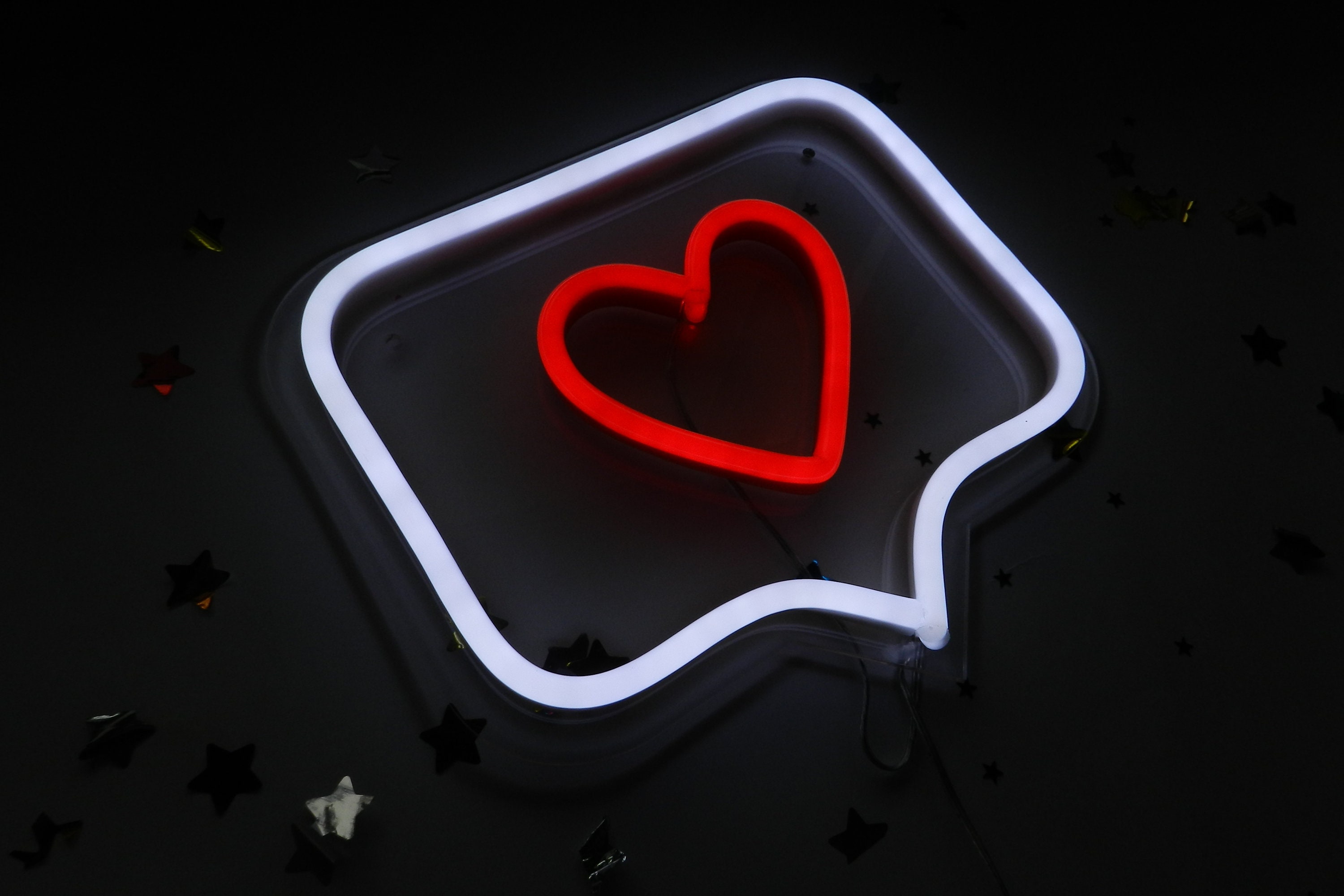 Like Instagram Custom LED Neon Sign. Select Your Color and Etsy
