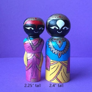 Vithal raghumai/ golu dolls/ golu bommai/ panduranga/ indian god/ indian dolls/ wooden dolls/ haind painted wooden dolls