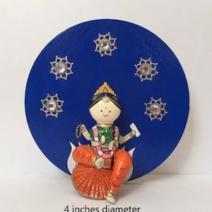 Nemili Sri Bala/ Bala Tripura Sundari/ golu bommai/ golu doll/ navrathri doll/ Indian goddess/ gift/ hand painted wooden doll