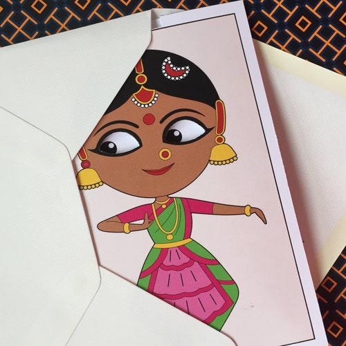 Buy Set of 4 Bharatnatyam Greeting Cards/ Blank Greeting Cards/ Online in India - Etsy Buy Set of 4 Bharatnatyam Greeting Cards/ Blank Greeting Cards/ Online in India - Etsy