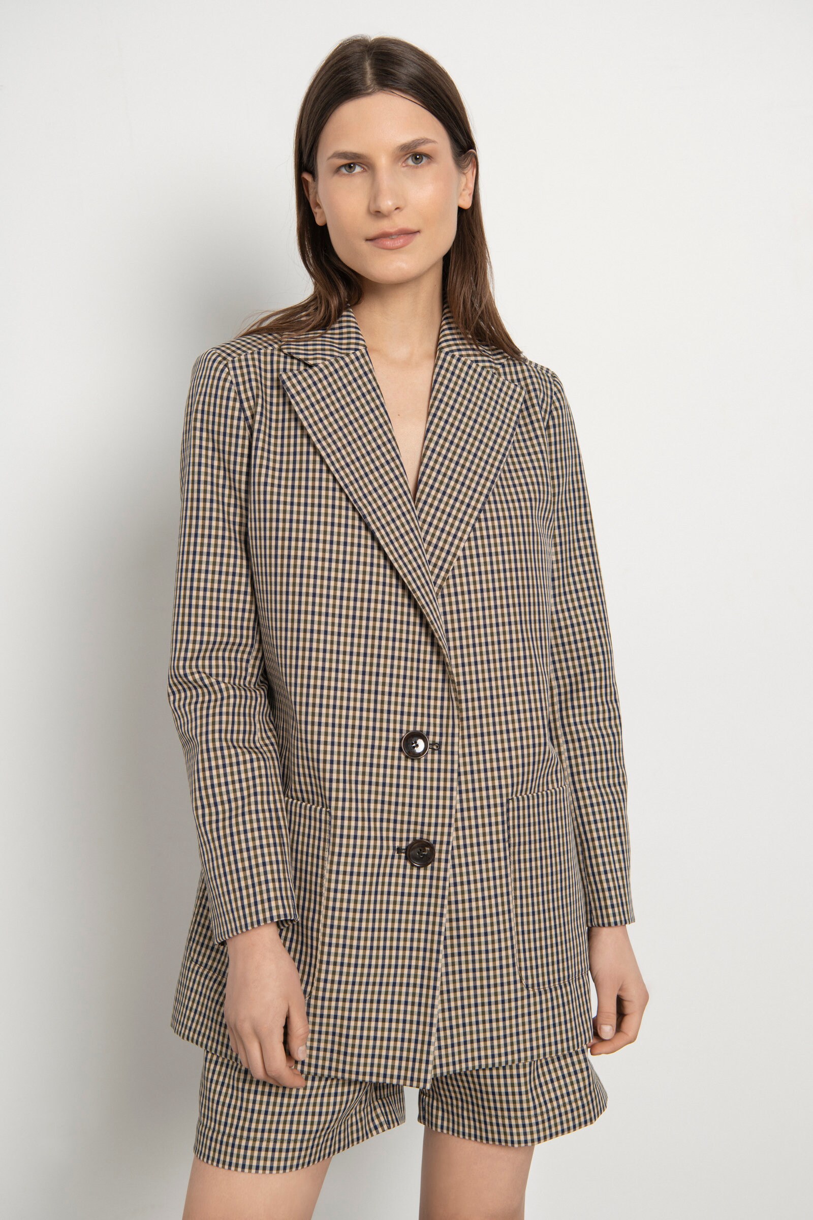 hm checkered jacket