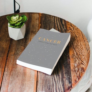 Cancer Zodiac Journal / Cancer Astrology Journal / Gifts for Astrology Lovers / Zodiac Notebook / Gifts for Cancers / Zodiac Notebook