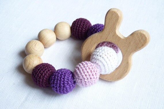 baby dumbbell teether