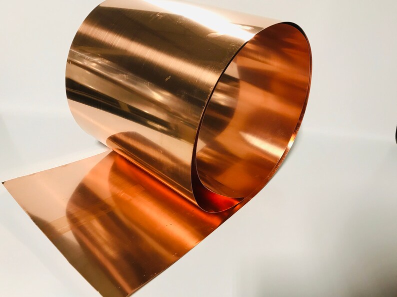 Copper flashing 15x30' 16 oz24 gauge 20 oz22 Etsy