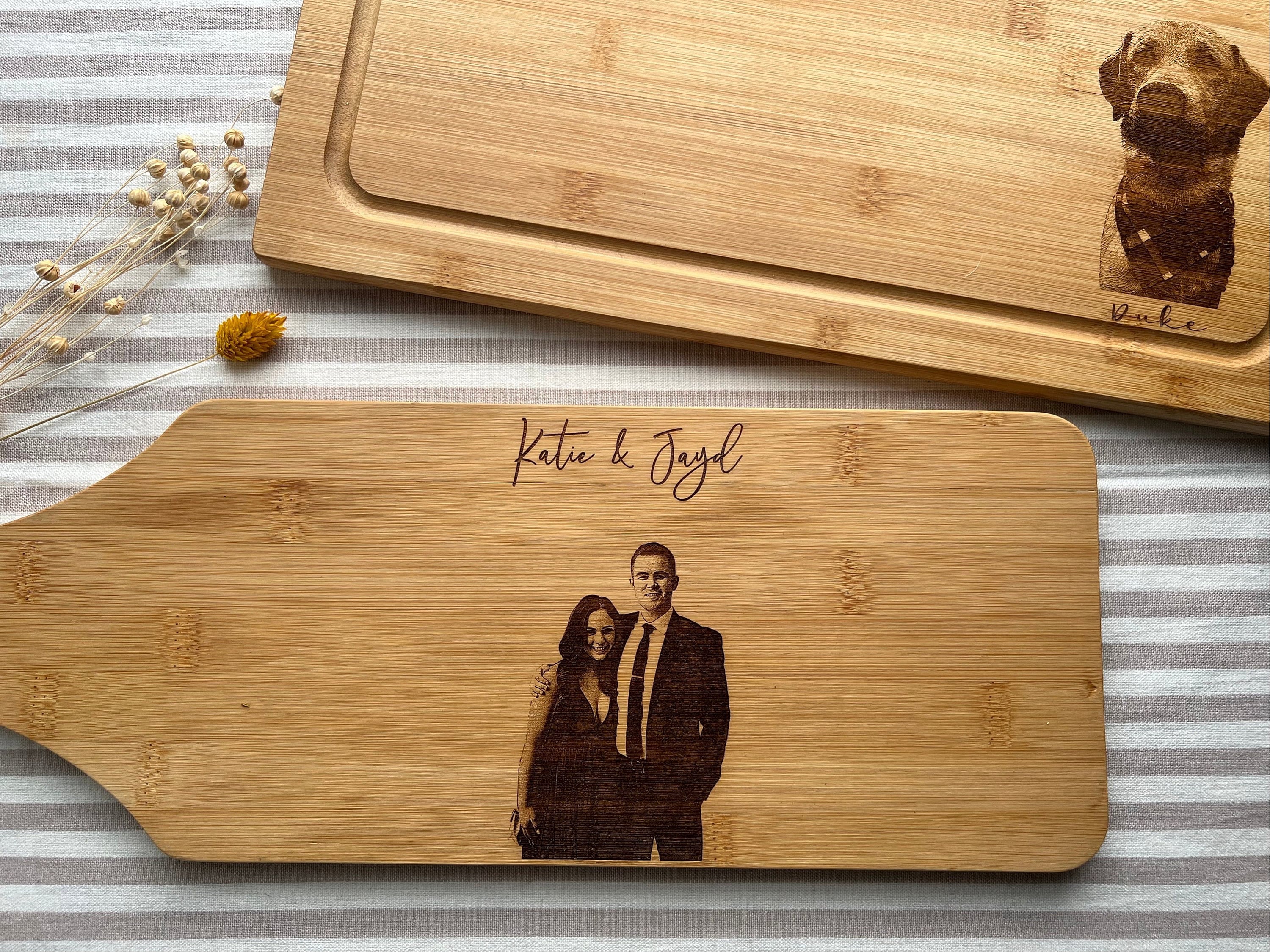 Custom Photo Cutting Board, Personalized Charcuterie Board, Gift for ...