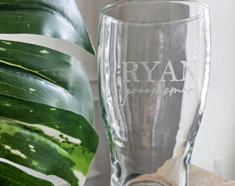 Custom 20-Ounce Beer Pint Glass