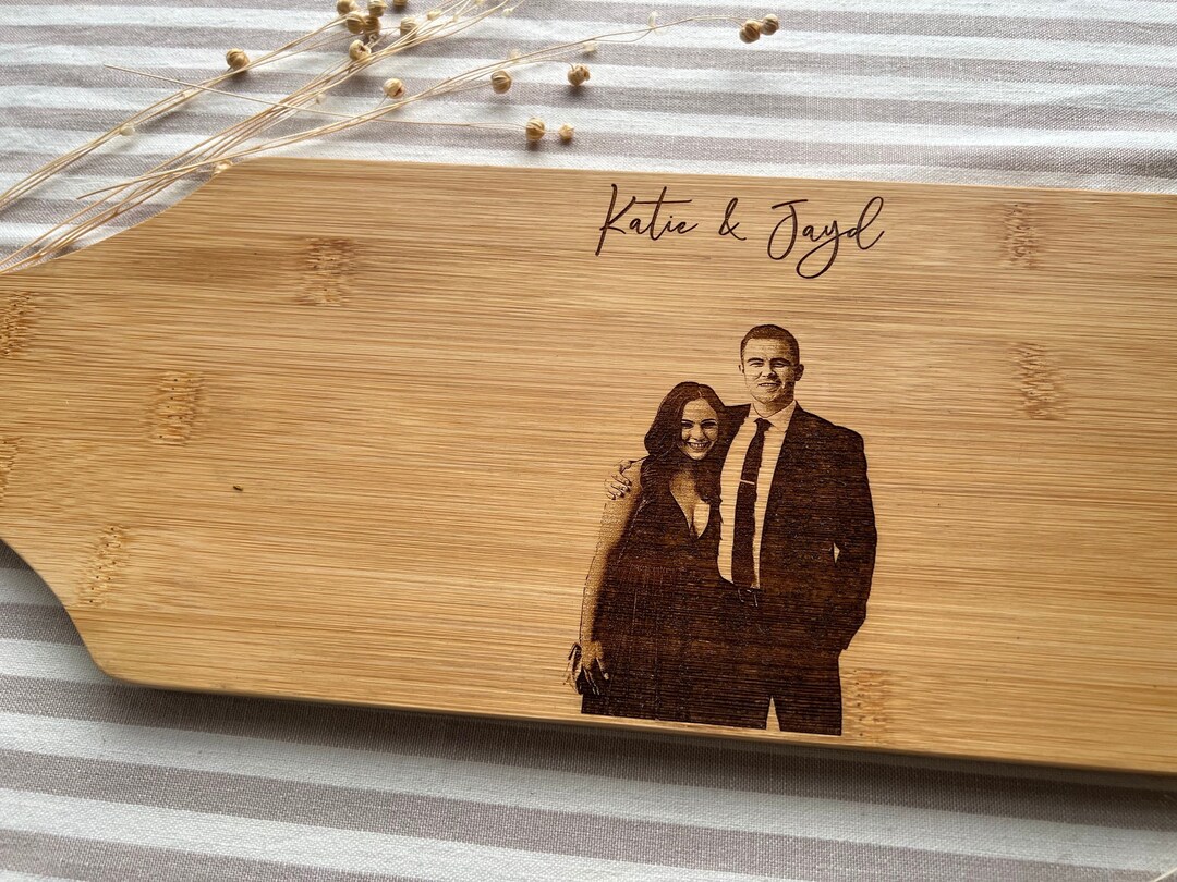Custom Photo Cutting Board, Personalized Charcuterie Board, Gift for ...