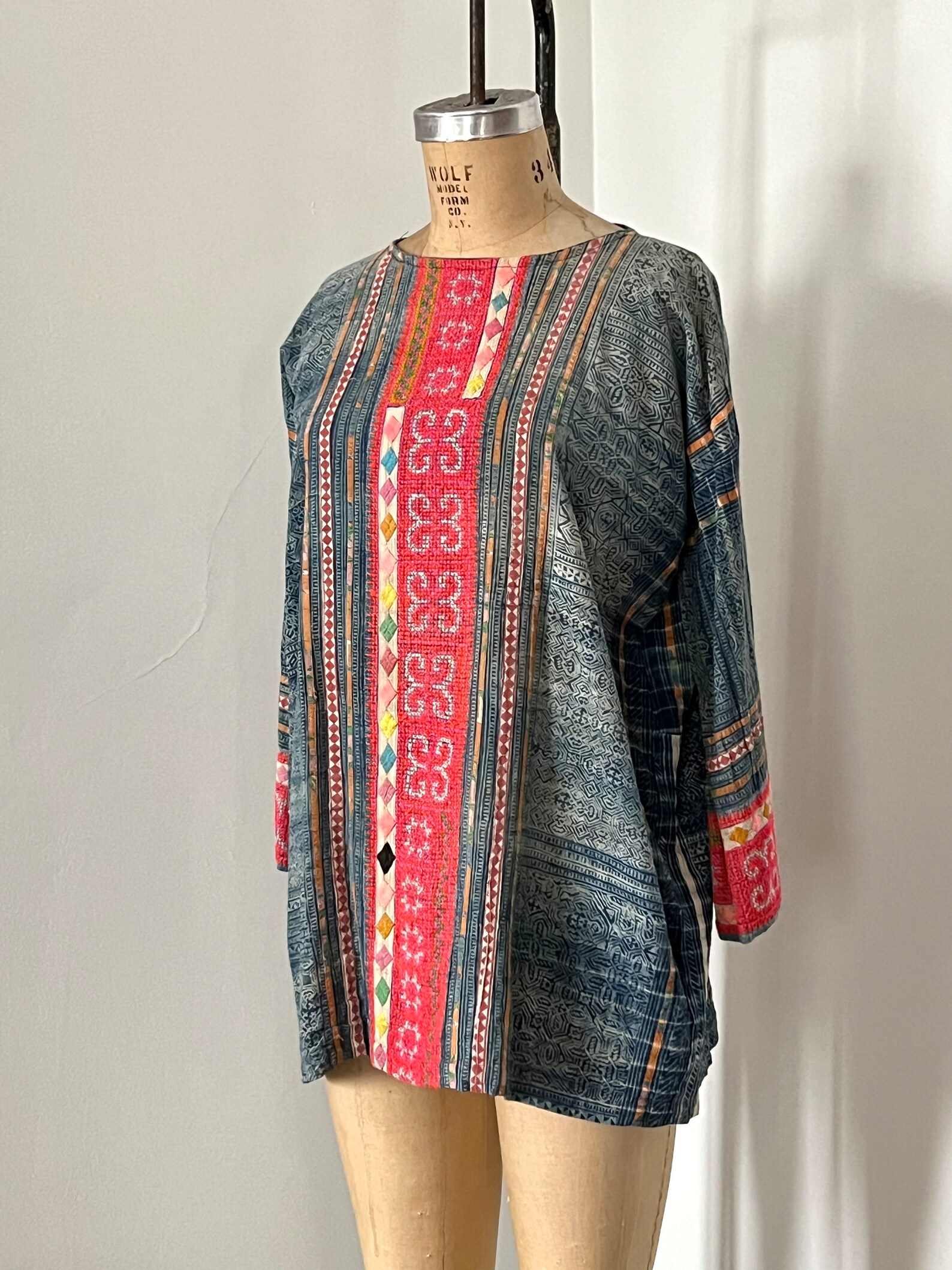 Multi embroidery top main image 1