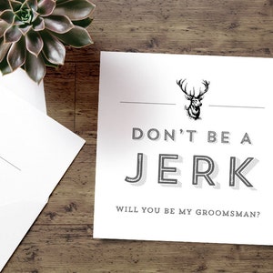 Printable Groomsman Invitation, Wedding DIY, Groomsmen Gifts INSTANT DOWNLOAD image 1