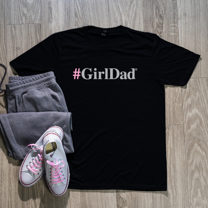 Girldad® Hashtag Shirt Black Girl Dad Girl Dad Gift Etsy