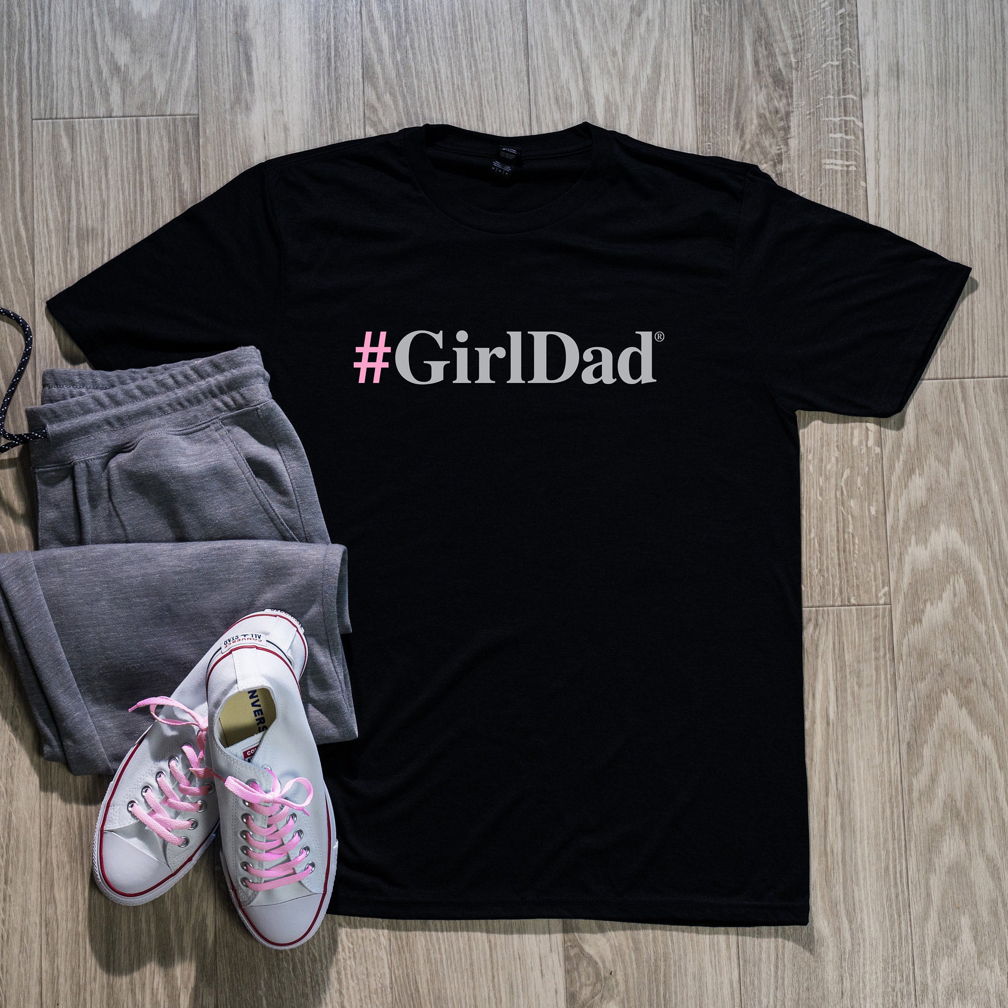 Girldad® Hashtag Shirt Black Girl Dad Girl Dad Gift Etsy