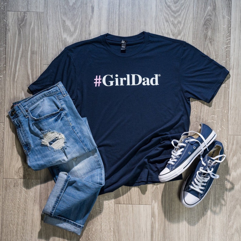 Girldad® Hashtag Shirt Girl Dad Girl Dad Gift Girldad Dad Etsy
