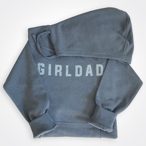 Girldad® Hoodie Flint Blue, Girl Dad Hoodie, Girl Dad Gift, Girldad, Dad of Girls, dad of girl shirt, Gift for Dad, Dad Shirt, Sweater