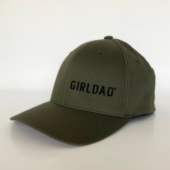 Military/black Gift, Girl, Dad Hat, Etsy Hat, Dad, Girldad® - Gift Embroidered Cap Dad Girl Flexfit Trucker Flexfit of Dad Girl