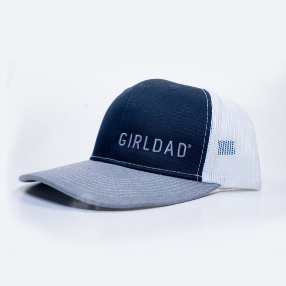 Girldad® Embroidered Trucker Hat Grey 