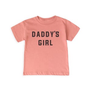 Daddy's Girl Blush Frost Shirt, 6M-XL Youth, Matching Daddy's Girl & Girldad Shirt, Girl Dad, Girldad, Dad of Girl, Gift for Dad