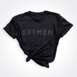 Boymom® Black Modern Shirt, Boy Mom Gift, Boymom, Mom of Boy, mom of boys shirt, Gift for mom, mom Shirt, Boy Mama, All boy, all boys