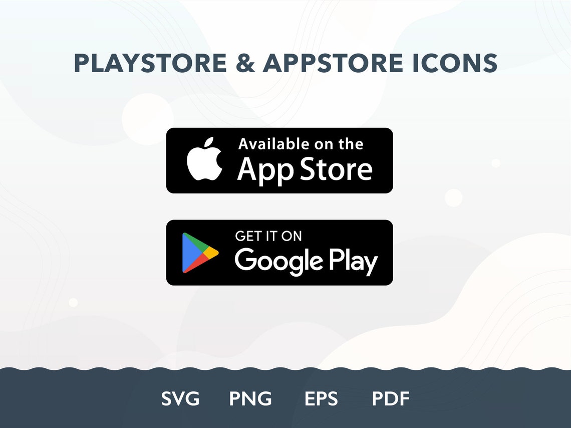 Appstore Icon Svg, Google Play Icon Svg, Logo Svg File, Transparent ...