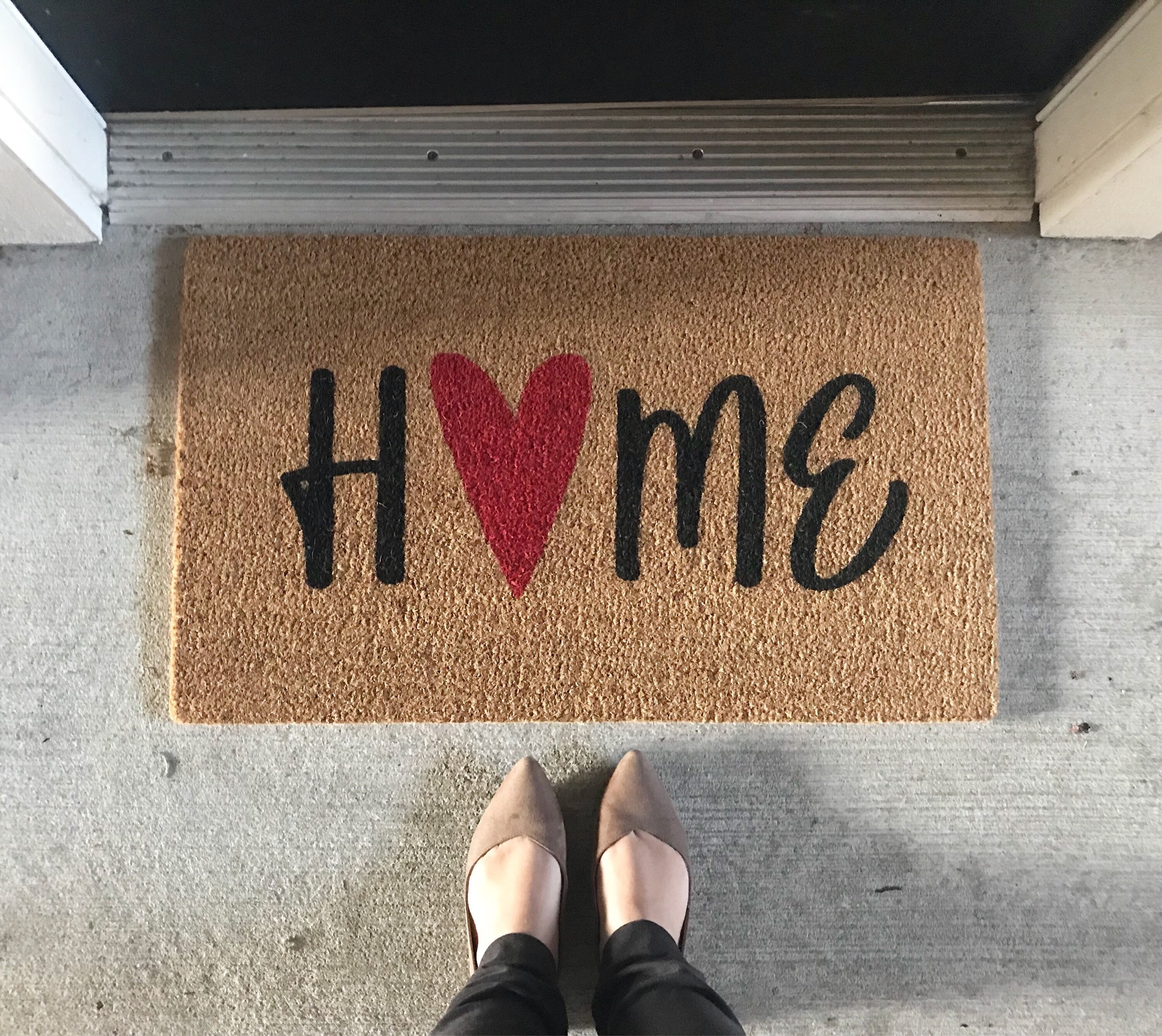 Home Doormat Heart Decor Valentines Day Decorations Etsy