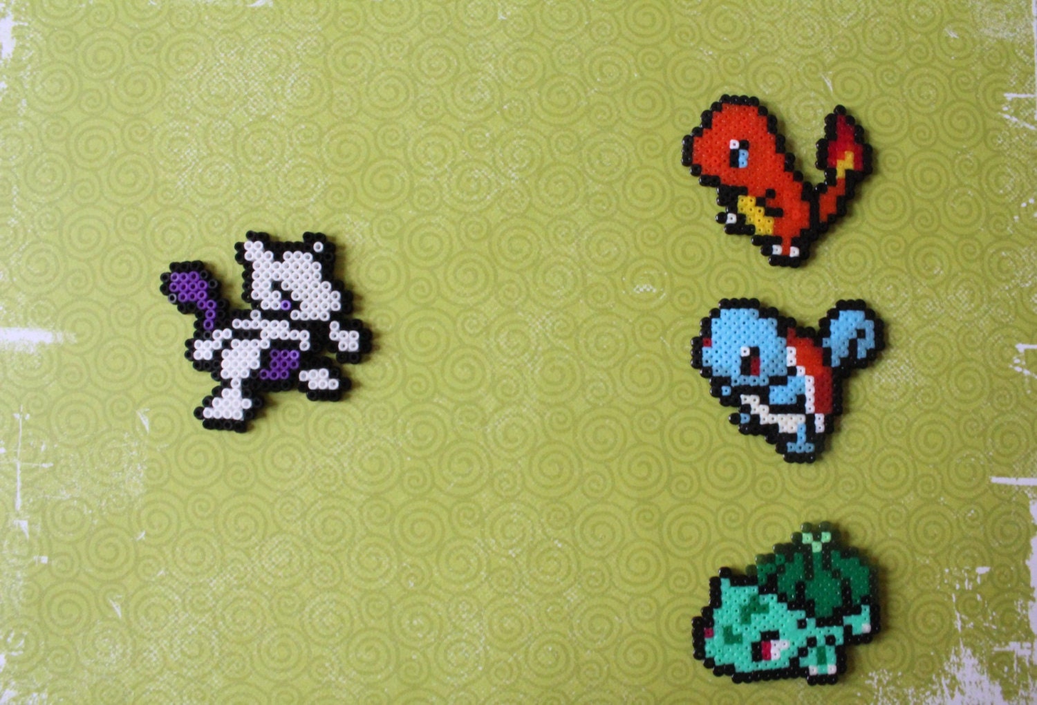 Choose your favorite Pokemon - Pixel art in Hama iron beeds