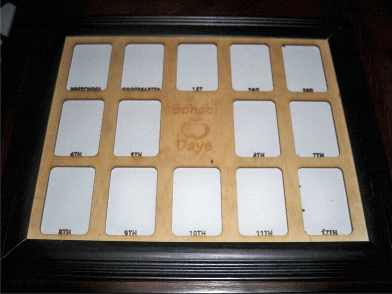 School Days Picture Frame Mat Only Image 0