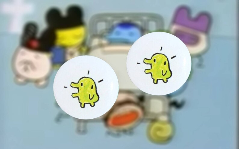 Kuchipatchi Resin Earrings