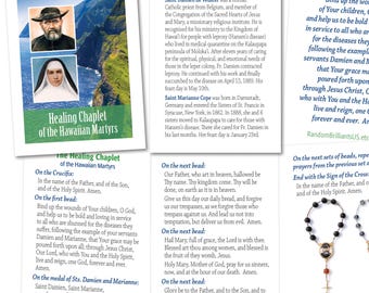 Instructies voor Hawaiian Martyrs Healing Chaplet: afdrukbare pdf-download