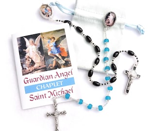 Guardian Angel and St. Michael Chaplet: FREE Prayer Card!