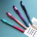 Cosmic Gel Pen, Gel Pen, Pen, Space Gel Pen, Stationery, Black Ink