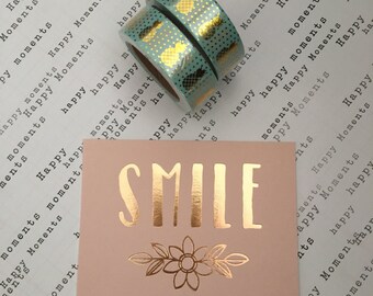 Cinta Washi de Piña - Lámina de Oro, Cinta Washi, Washi, Cinta Decorativa, Cinta de Piña, Cinta del Planificador, Washi, Cinta De teal