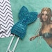 Mermaid Tail Paper Clip, Mermaid Planner Clip, Planner Clip, Planner Accessories, Paper Clip, Felt Paper Clip, Mermaid, Mermaid Tail