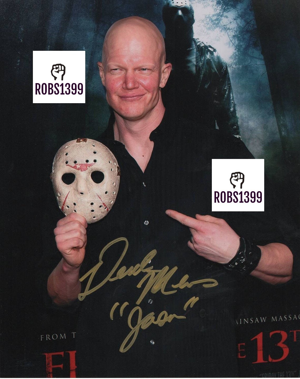 DEREK MEARS Autograph 8x10 Reprint Photo | Etsy