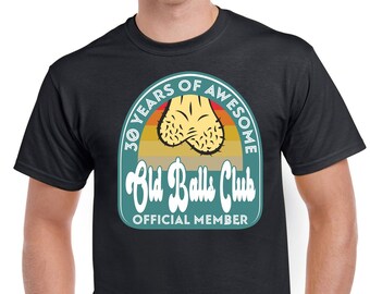 30th Birthday Gifts Rude T Shirt Thirty 30 Years Of Awesome Old  Funny Shirt Tee T Shirt Offensive Shirts