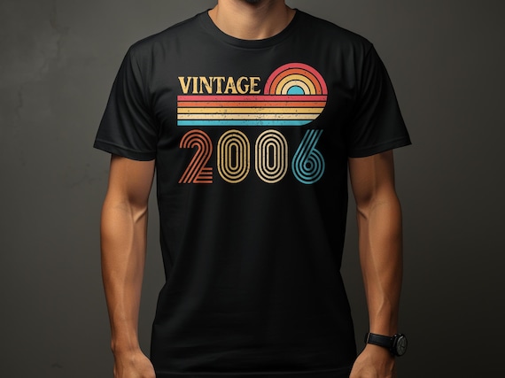 2006 Vintage T Shirt, Birthday Gift Tee. Retro Style Shirt. 2006 Vintage T Shirt, Birthday Gift Tee. Retro Style Shirt.