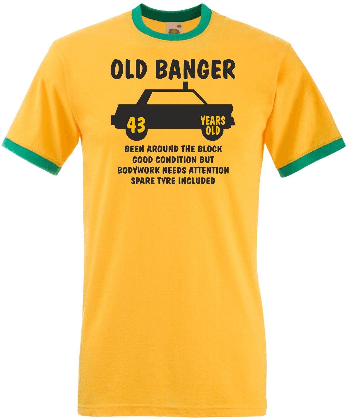 0ld Banger 43 ans ancien contraste Ringer T-Shirt 43e anniversaire cadeau cadeau 0ld Banger 43 ans ancien contraste Ringer cadeau T-Shirt 43e anniversaire cadeau Ringer cadeau e1b5b9