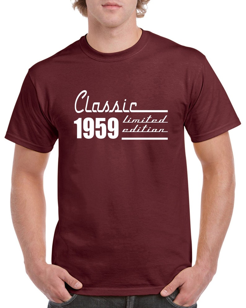 Mens 65th Birthday Gifts for Dad T Shirt Top Shirt Gift Present Sixty