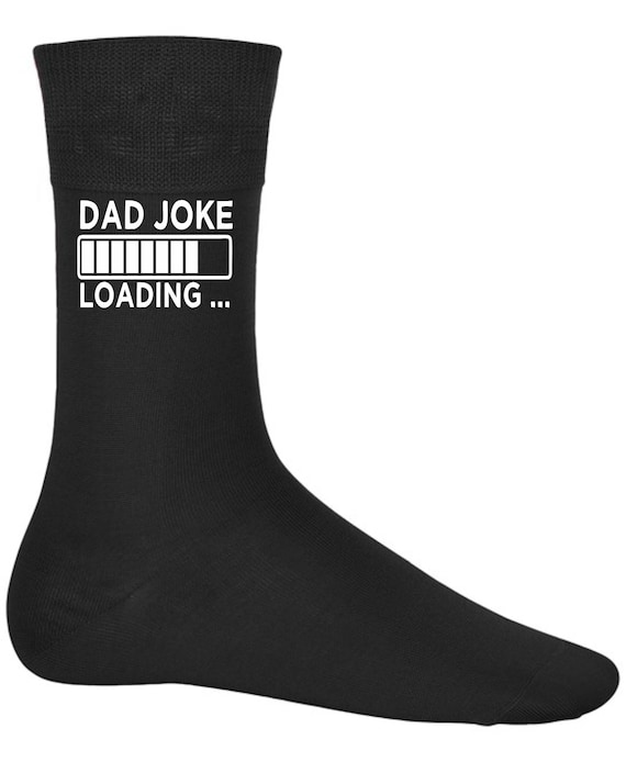 yumcute Calzini divertenti regali per uomini, donne, papà e nonno, calzini con scritta, regalo di compleanno, regalo di Natale per uomini, nonno, papà, calzini da uomo, 37-44, Nero , 37-41